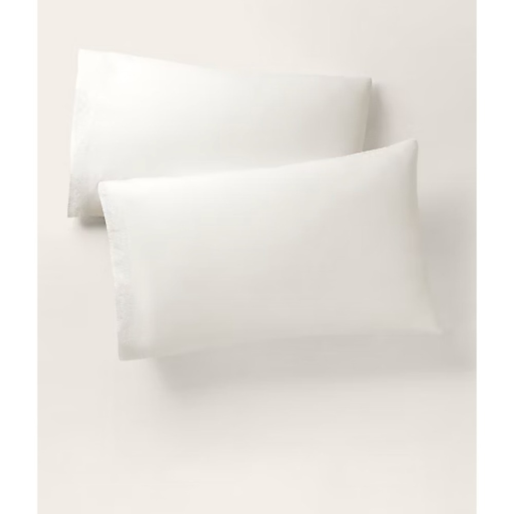 Ralph Lauren Katrine King Pillowcases Off White Embroidered‎ Cotton Set of 2